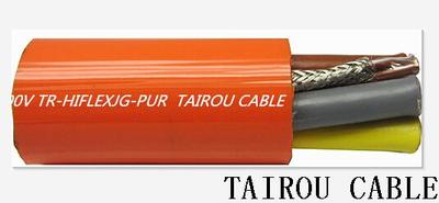 聚氨酯護套TPE絕緣卷筒電纜